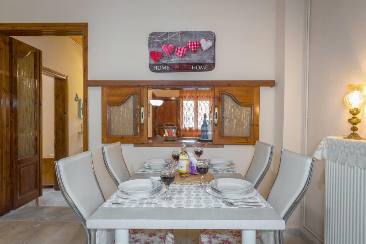 Family Holiday Apartment With Garden & Bbq Velonádes 外观 照片